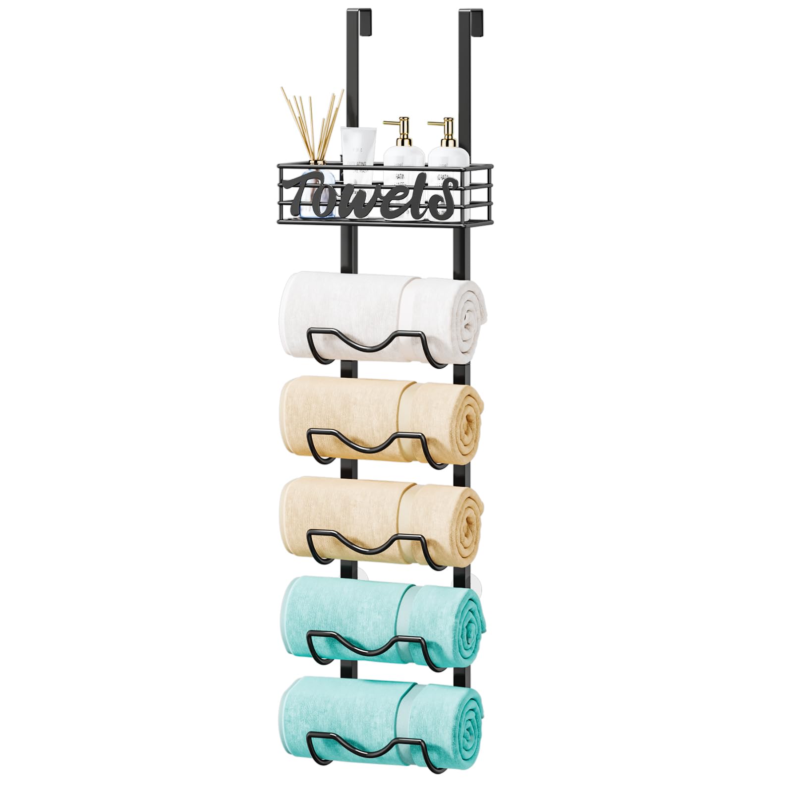 HapiRm includes hardware for easy, tool-free installation.