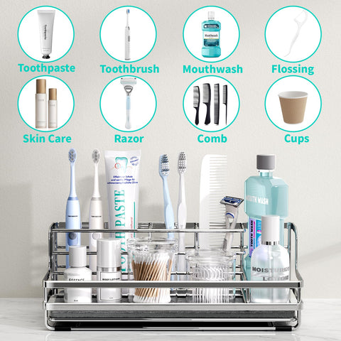 HapiRm instant-drying stone mat dries toothbrushes quickly.
