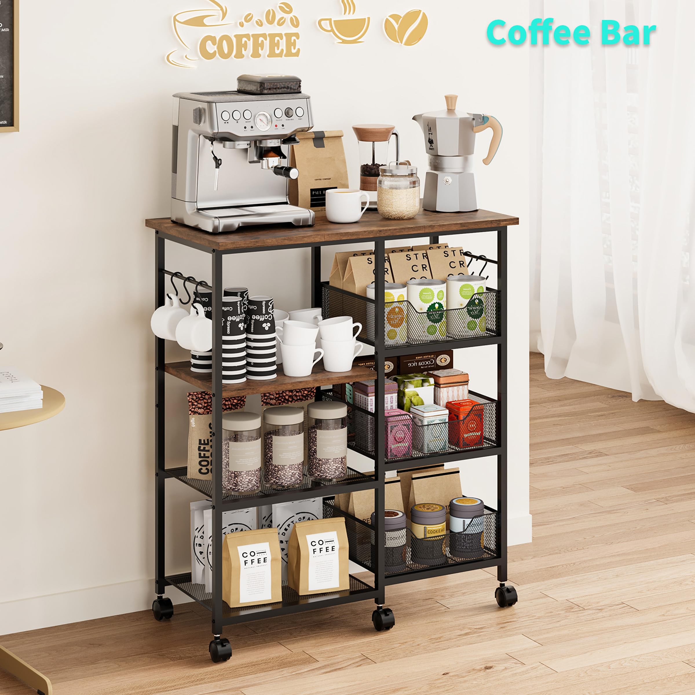 HapiRm microwave cart fits 0.9 cu ft microwave on sturdy surface