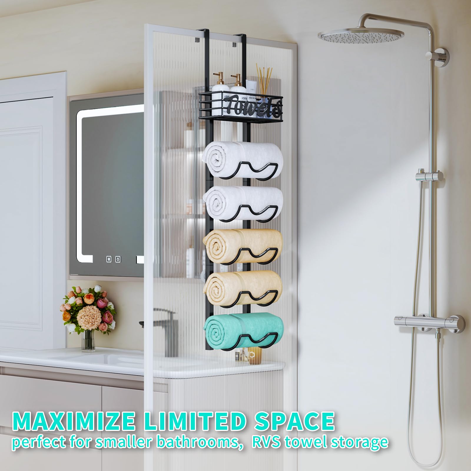 HapiRm top basket storage ideal for aromatherapy or small decor items.