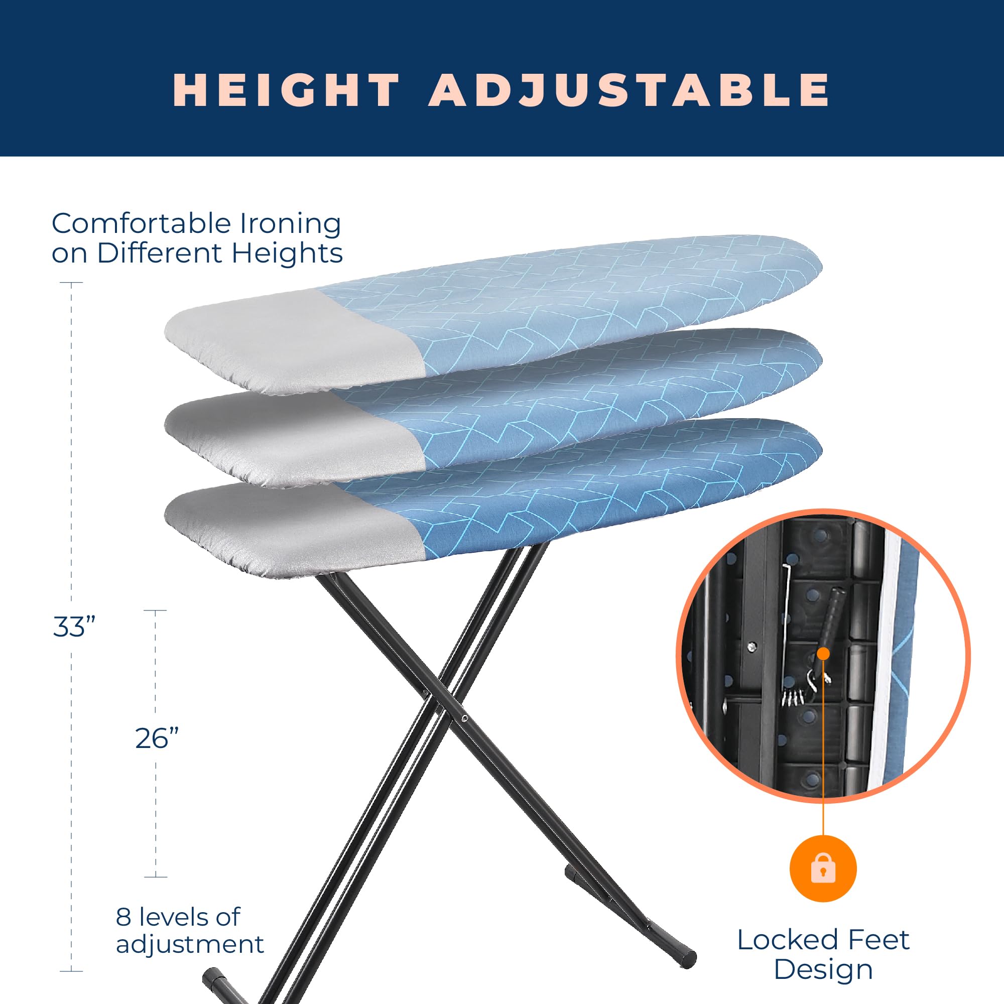 Happhom 3-layer extra thick cotton cover resists scorch and stains