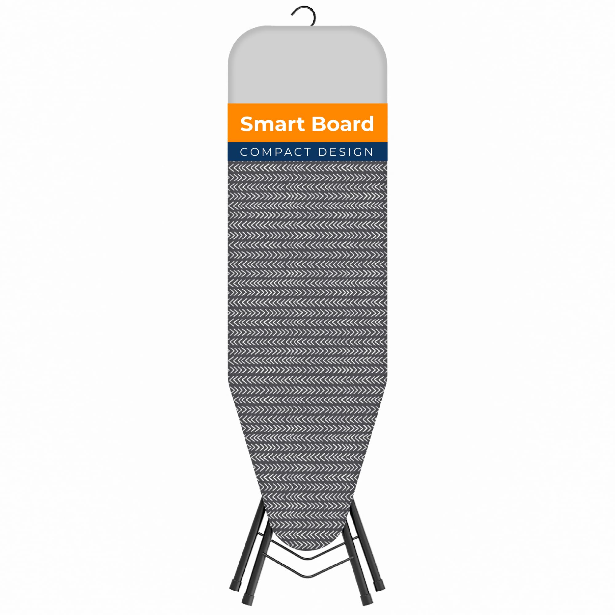 Happhom ironing board compact design saves space in tight laundry areas.