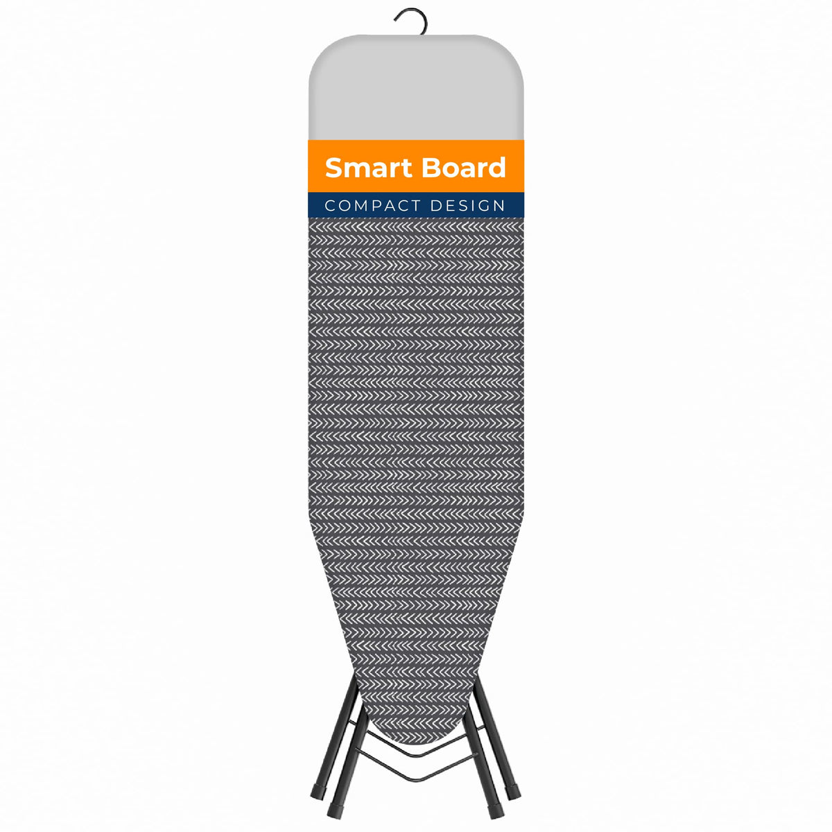 Happhom ironing board compact design saves space in tight laundry areas.
