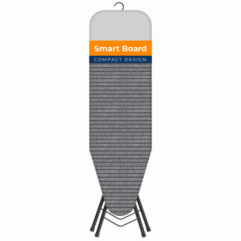 Happhom ironing board compact design saves space in tight laundry areas.