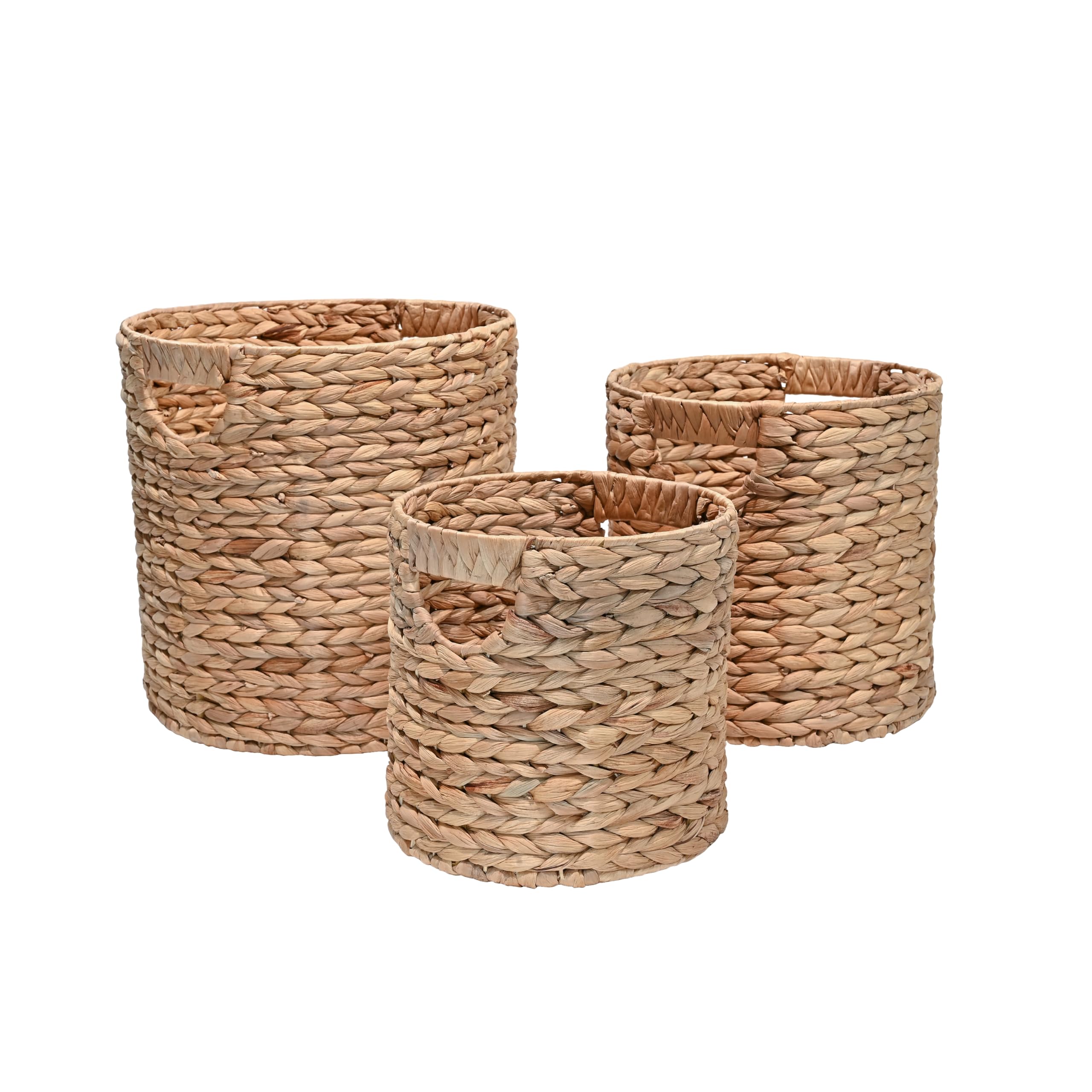 Happimess Avery bohemian cottage nesting basket with handles for organized living spaces