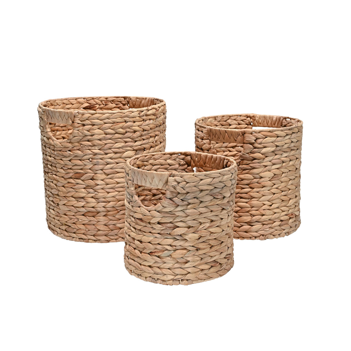 Happimess Avery bohemian cottage nesting basket with handles for organized living spaces
