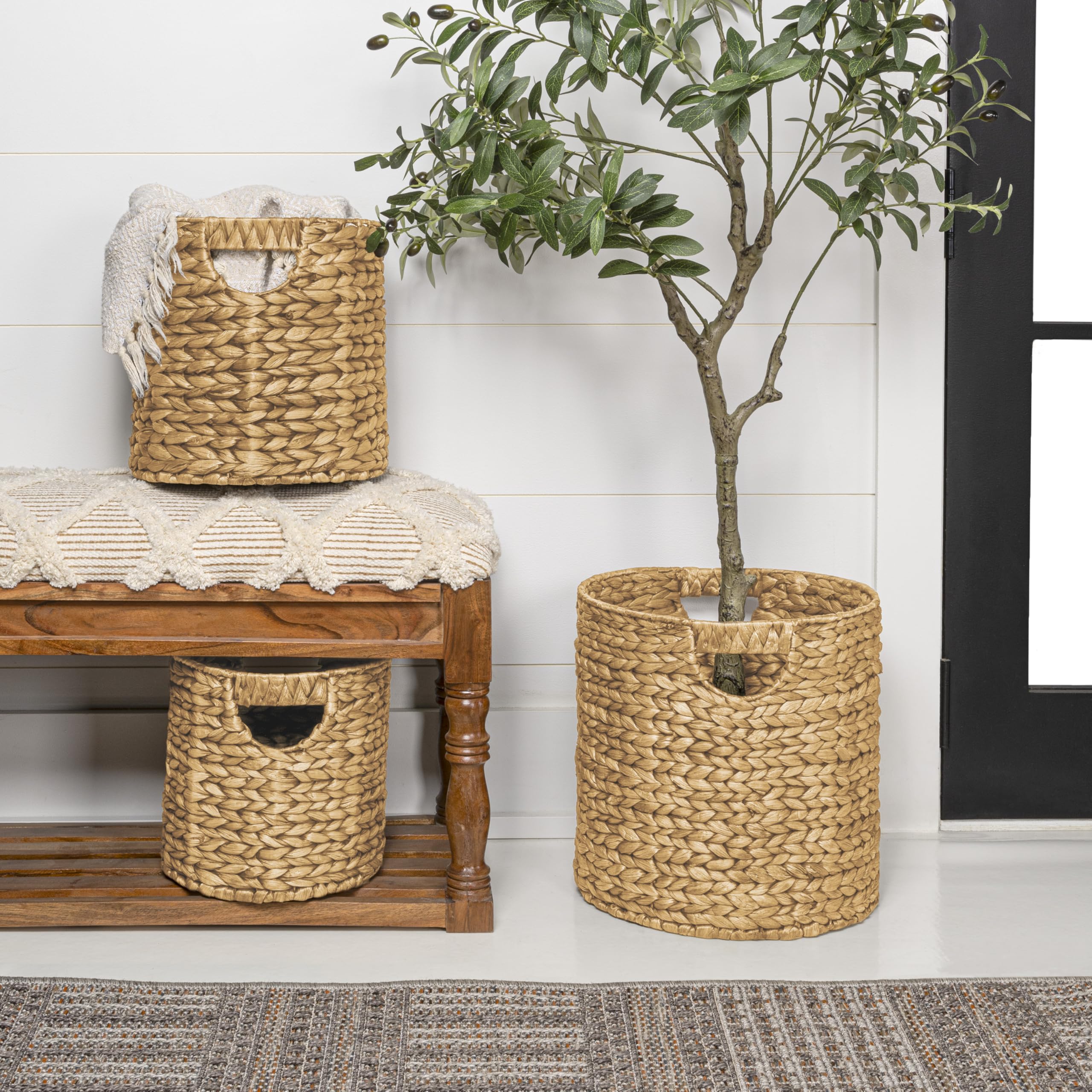 Happimess Avery 3-pack nests neatly when not in use