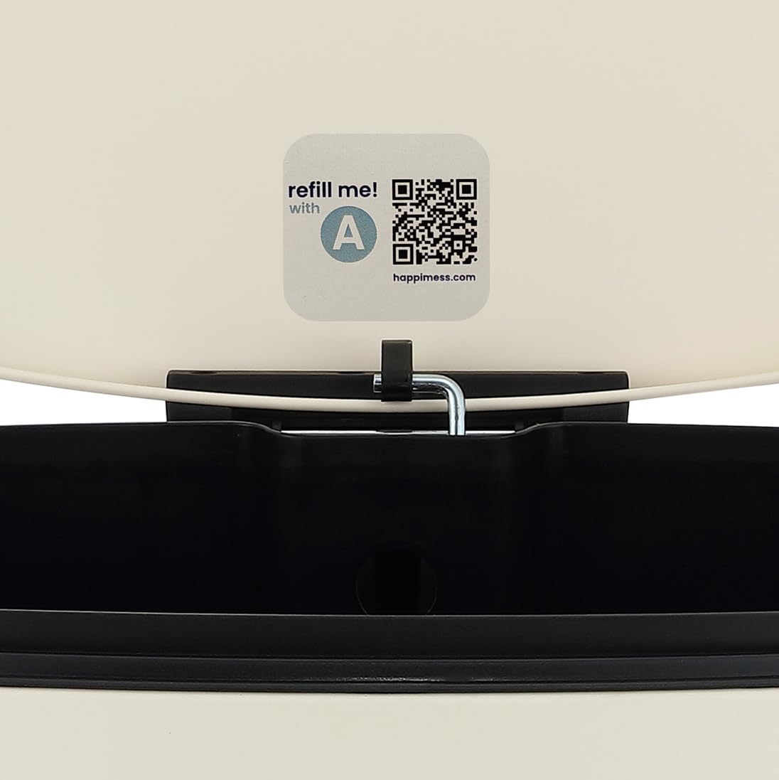 Happimess Curtis modern, minimalist profile fits narrow spaces in home or office.