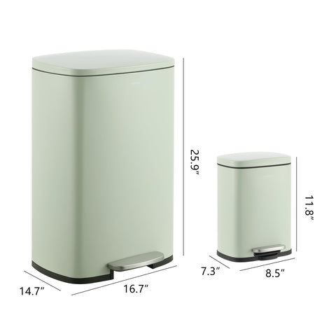 Happimess HPM1006E fingerprint-resistant brushed steel finish