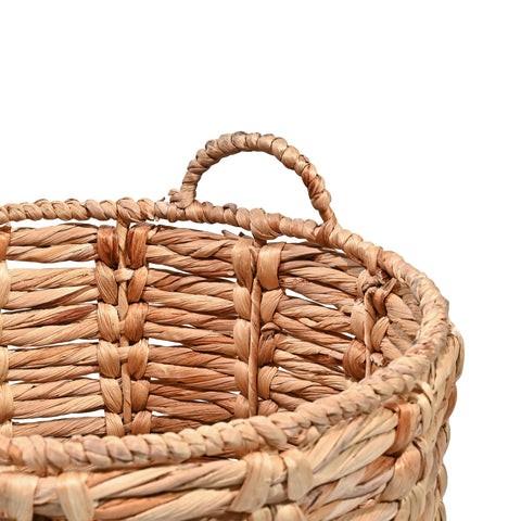 happimess laurel blankets and throws basket for organizing storage