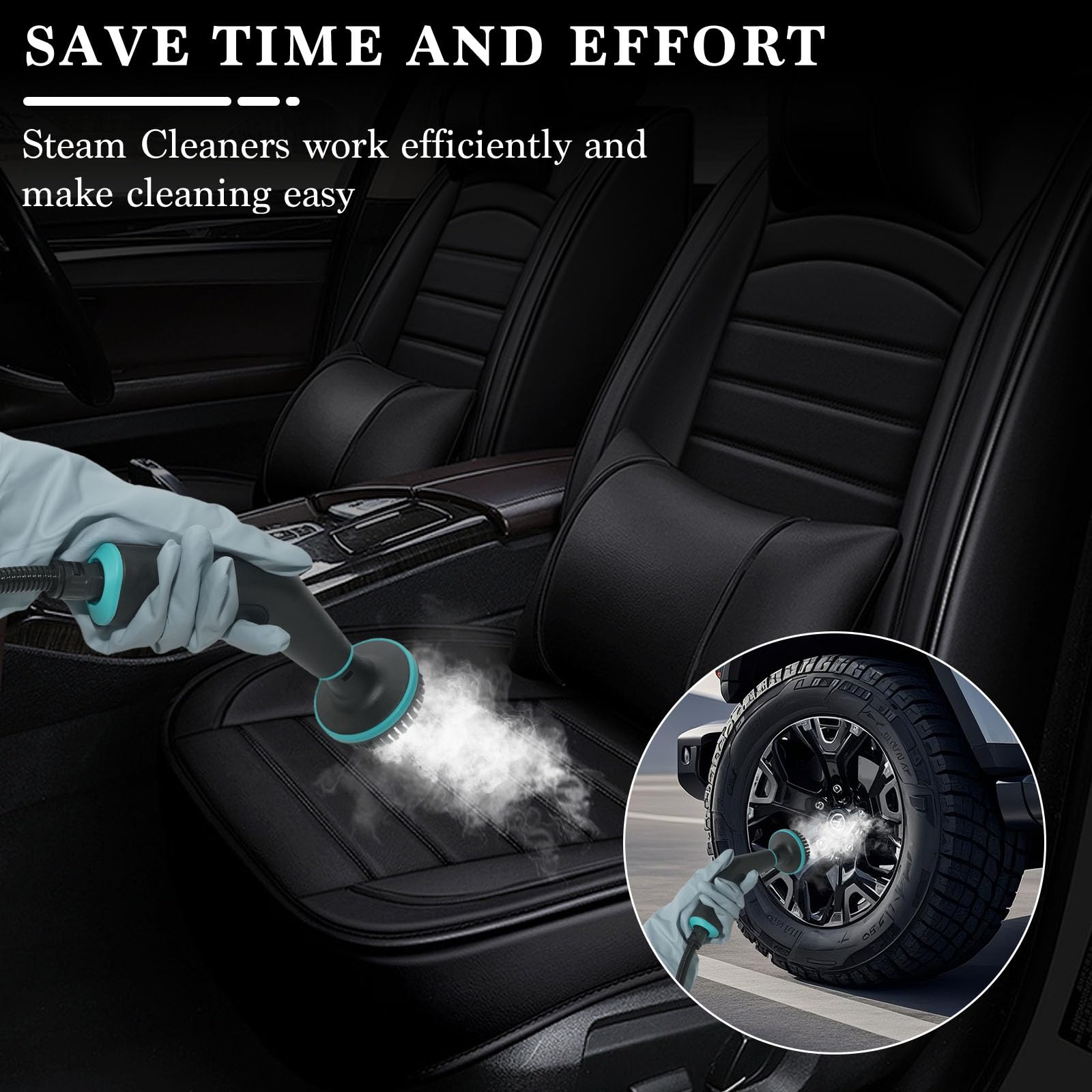 Happudeok car detailing attachments for interior cleaning