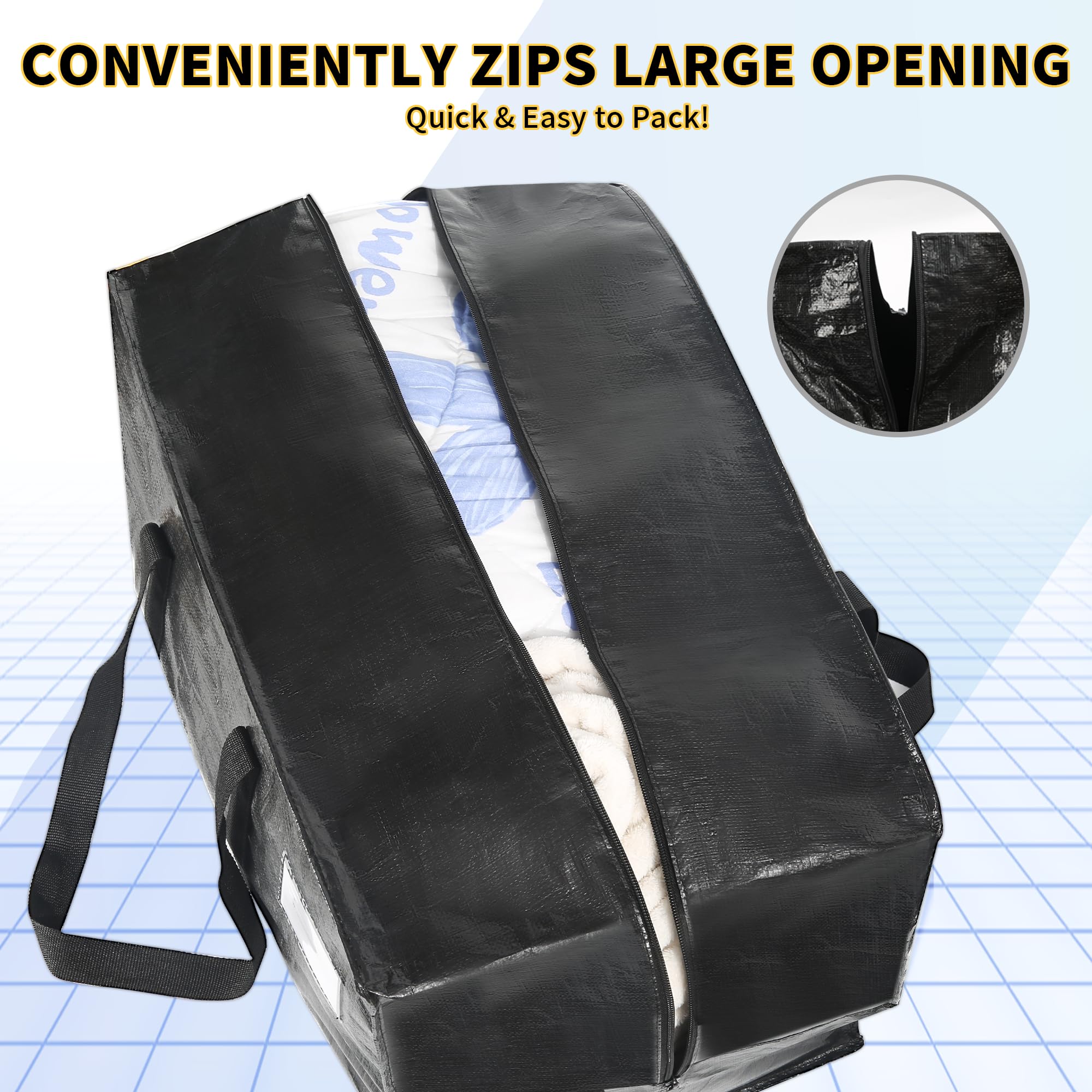 Happy Cheers dorm and travel storage bag for college rooms.