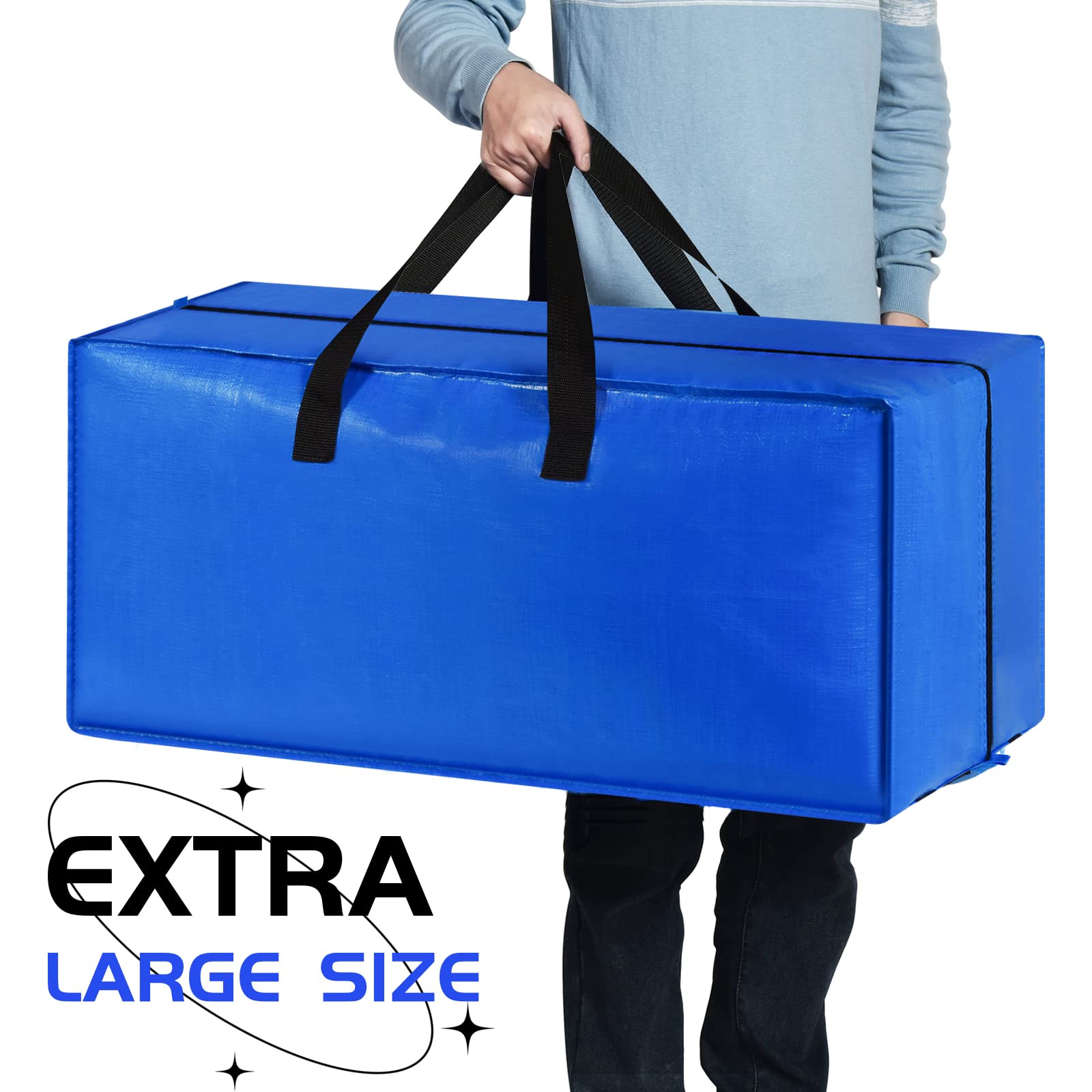 HAPPY CHEERS Frakta-compatible bags fit IKEA carts securely