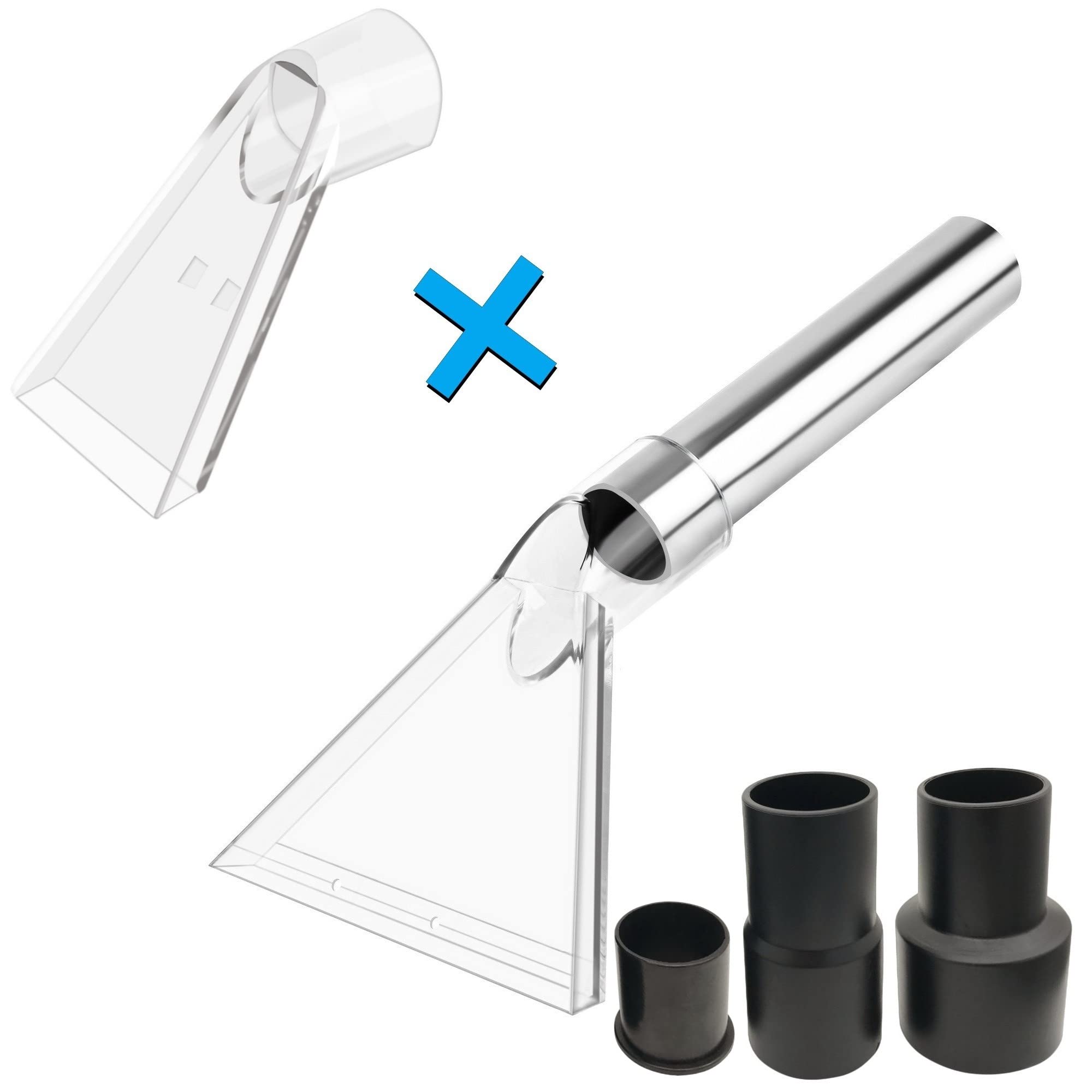 Happy Tree universal fit 1-1/4 inch adapter for versatile vacuum connections and upholstery cleaning.