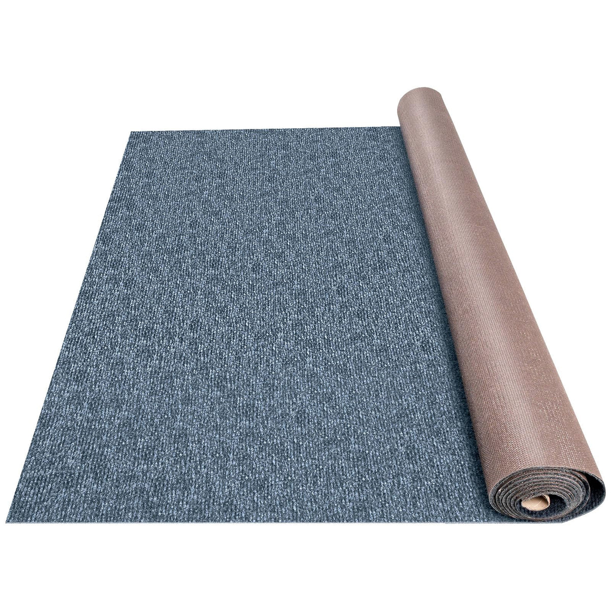 Happybuy grey marine carpet on boat deck showing durable waterproof weave