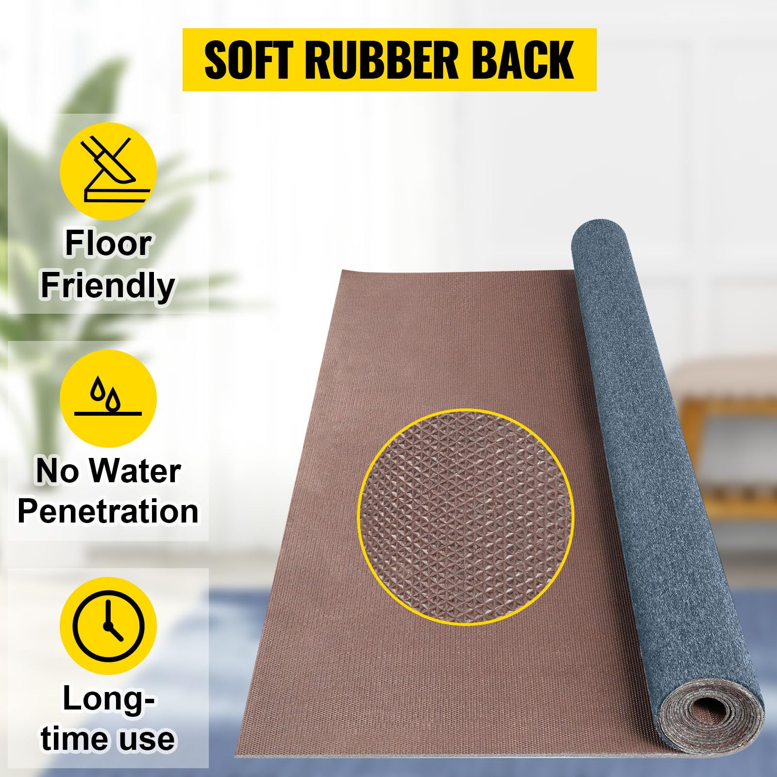 Happybuy grey marine carpet demonstrates easy-to-cut installation