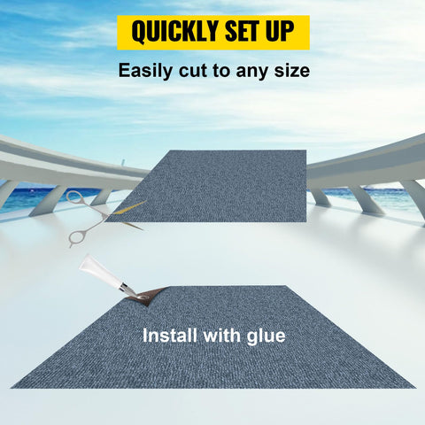 Happybuy indoor-outdoor rug suited for kitchens, decks, and porches