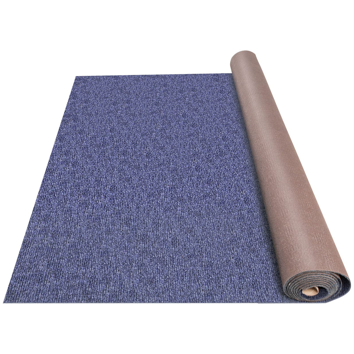 Happybuy marine carpet deep blue on boat deck showing non slip texture for safety