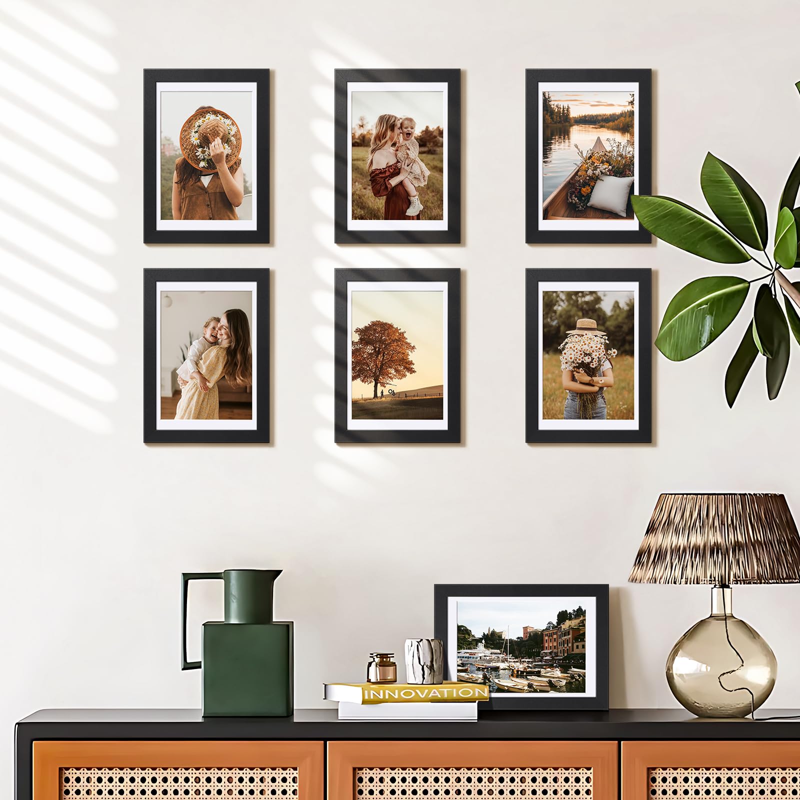 HappyHapi black matte 4x6 frame adds timeless look to photos