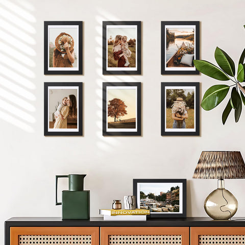 HappyHapi black matte 4x6 frame adds timeless look to photos