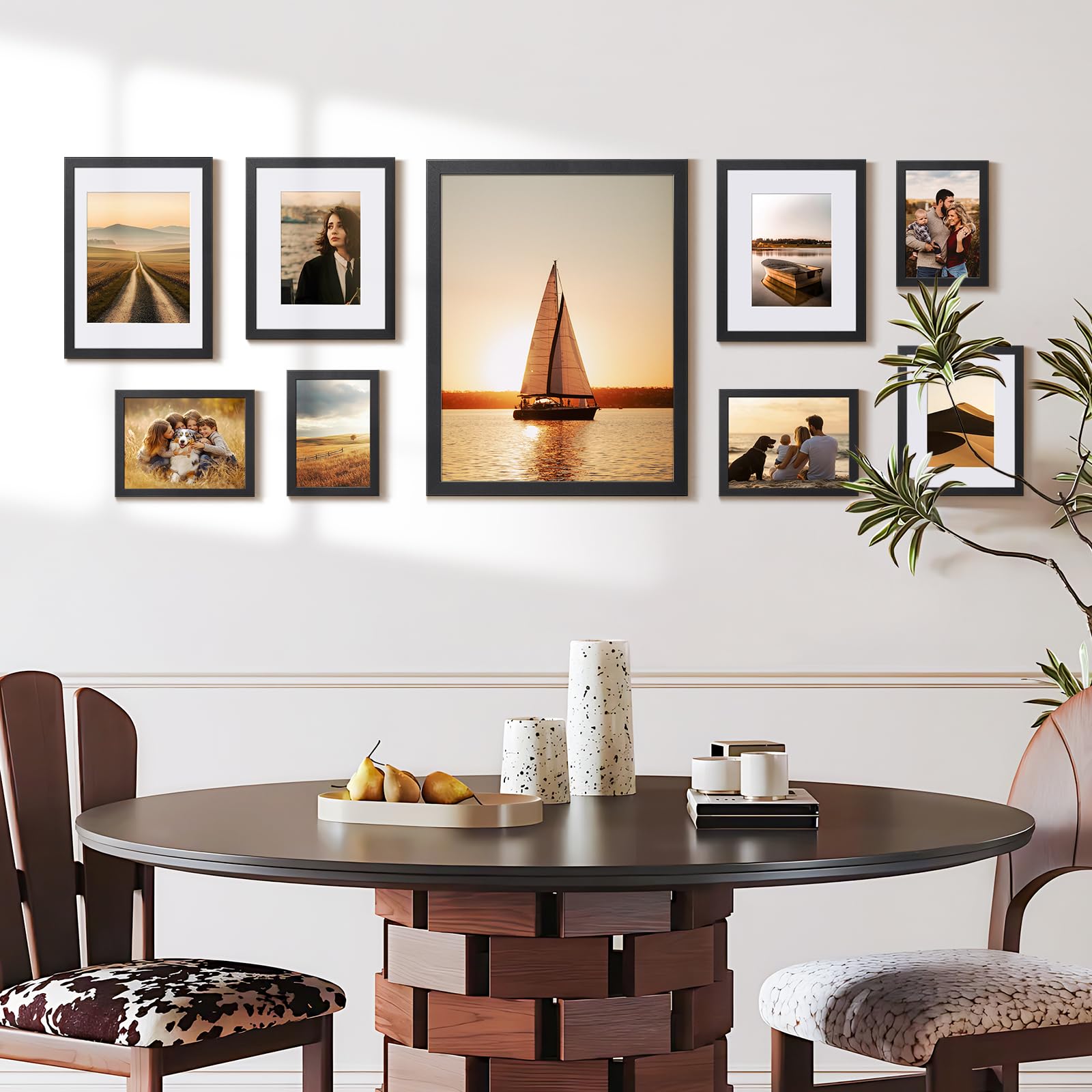HappyHapi durable MDF wood frame with sturdy construction