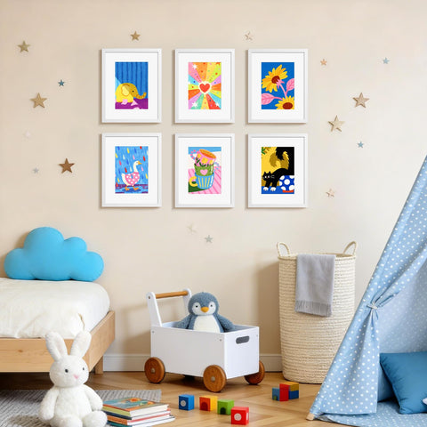 HappyHapi 5x7 frame with mat showcasing a layered photo look
