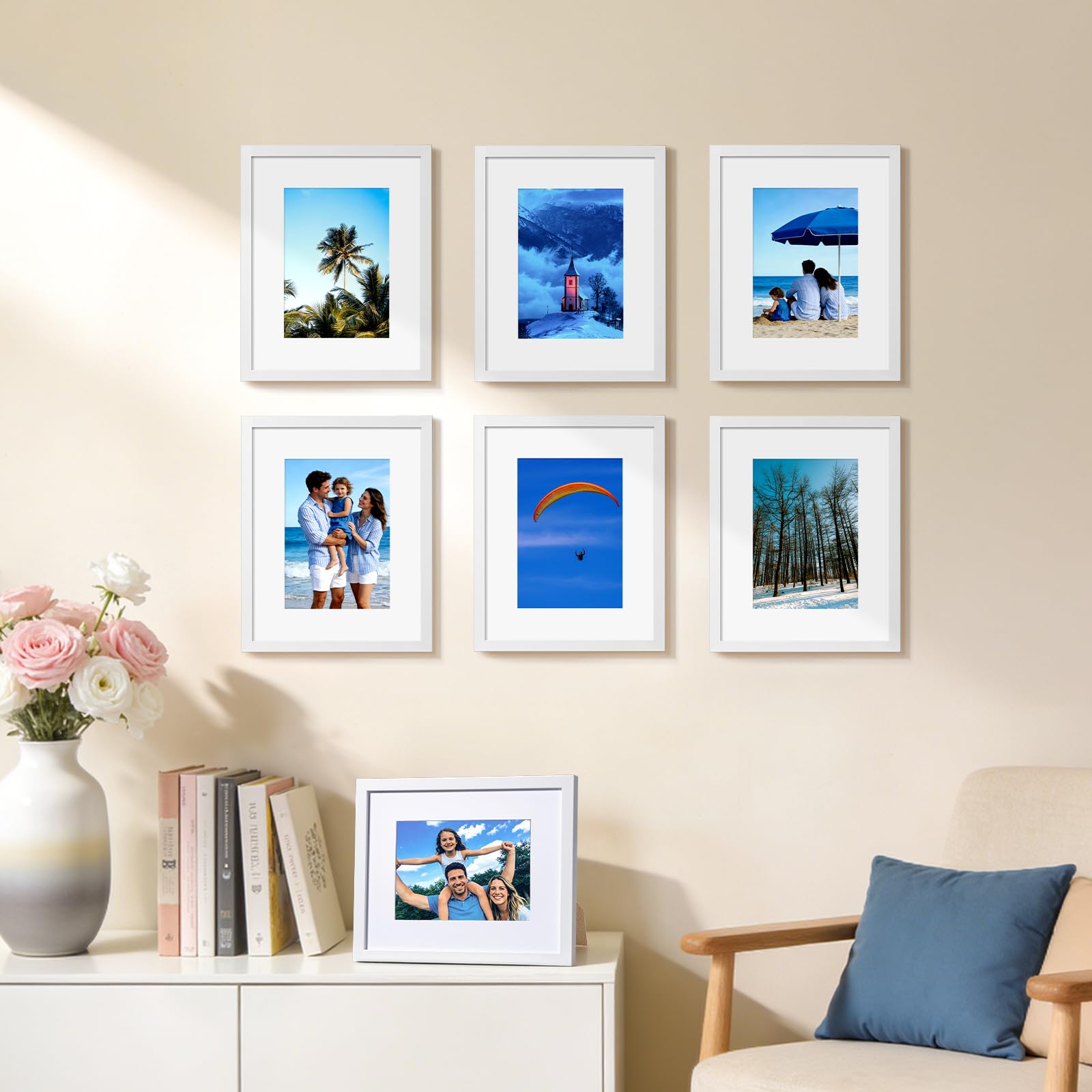 HappyHapi desktop tabletop display ready to showcase memories on a table