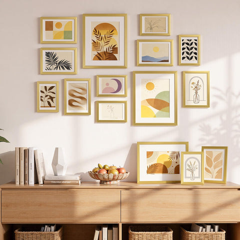 HappyHapi gold frame makes a thoughtful gift presentation.