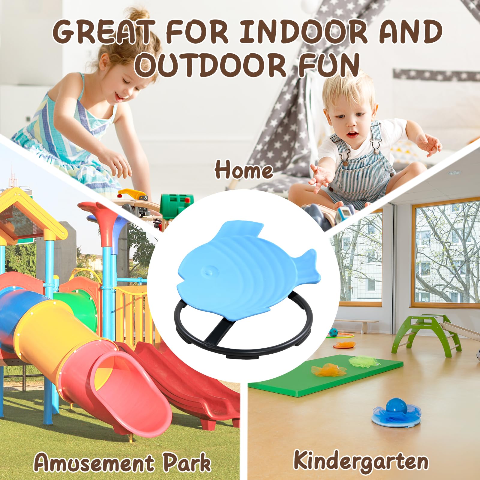 HAPPYMATY versatile chair for indoor and outdoor play sessions