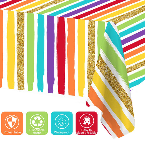 HappyThousands rainbow silverware set keeps mealtime quick and tidy