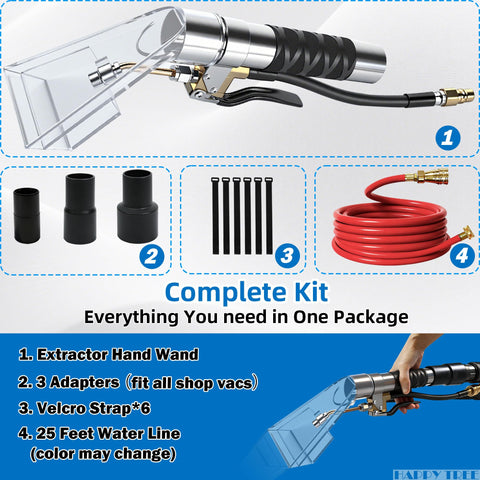 Happy Tree easy-install clip demonstrates tool-free setup for quick vacuum conversion