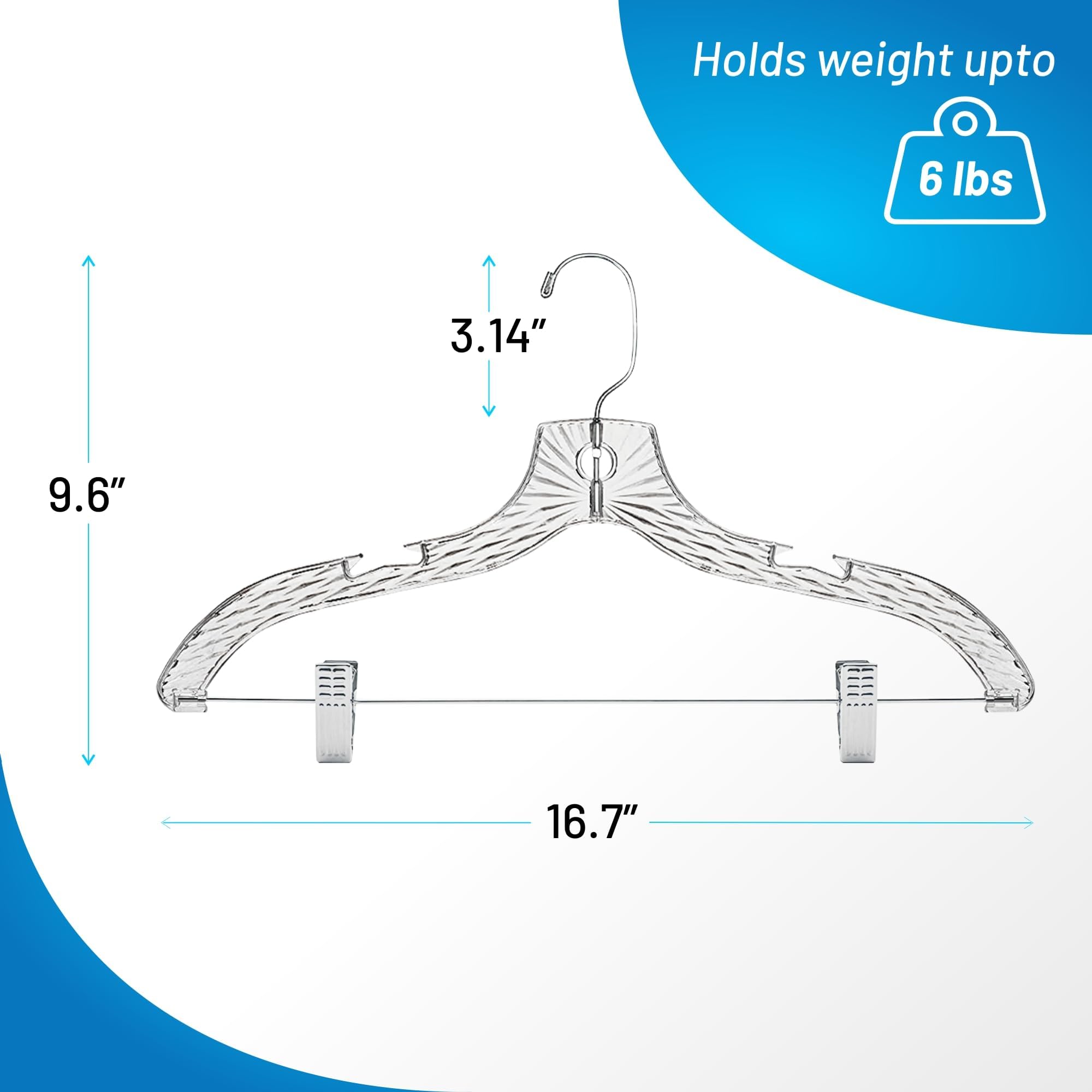 HardW heavy-duty design supports bulky garments with confidence.