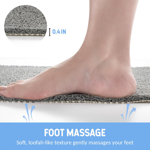 Hargiis anti-slip mat for tub fits narrow spaces safely.