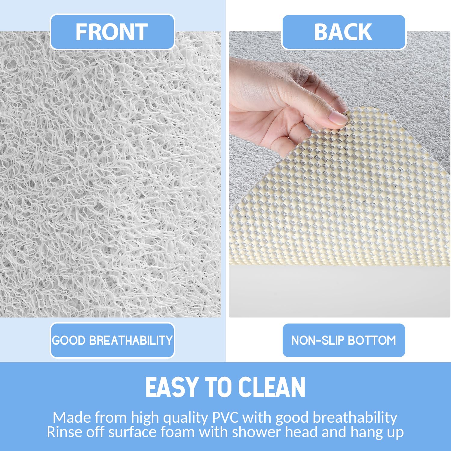 Hargiis bath mat in kitchen or bathroom showing versatile use