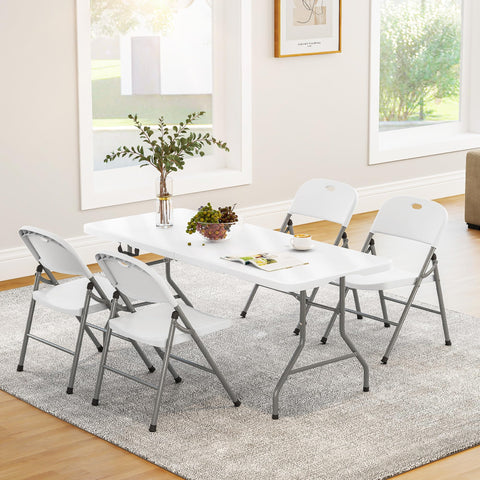 Harigal 71x29 inch surface provides generous meal space