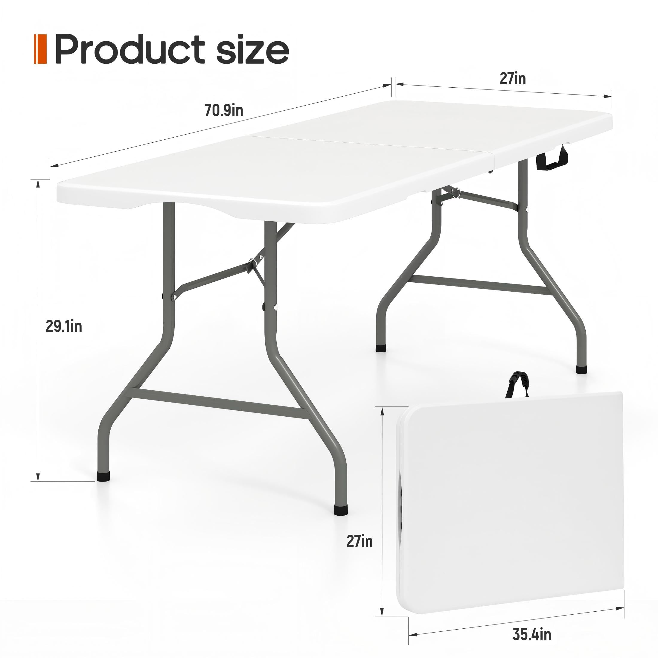 Harigal table with locked legs demonstrates stable support for events