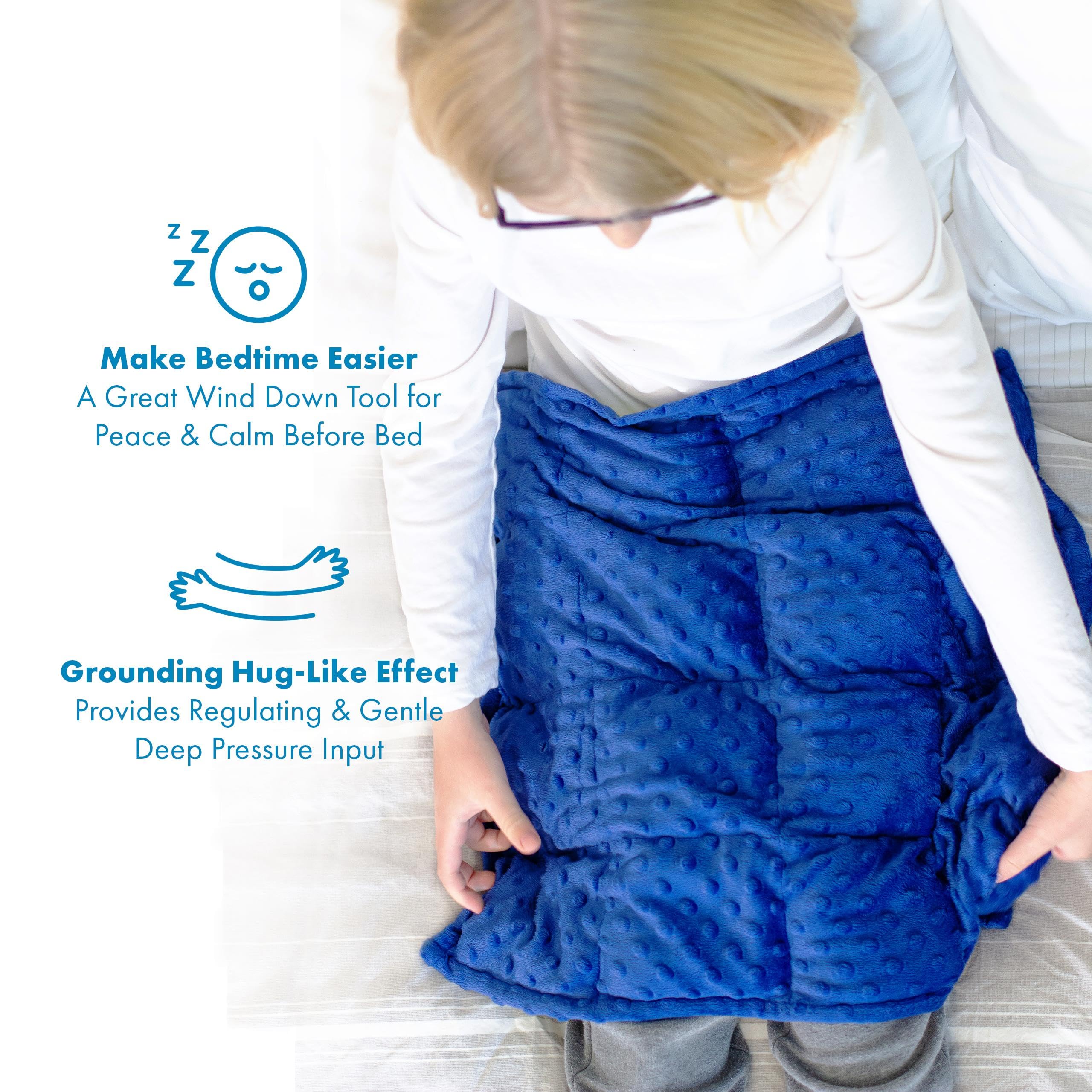 Harkla Lap Pad product label shows weight and safe design.