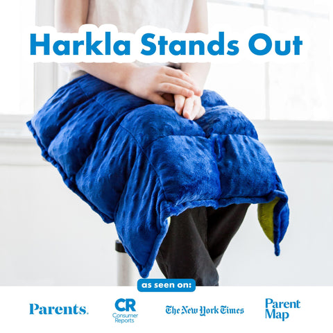 Harkla Lap Pad in classroom settings offers discreet sensory support.