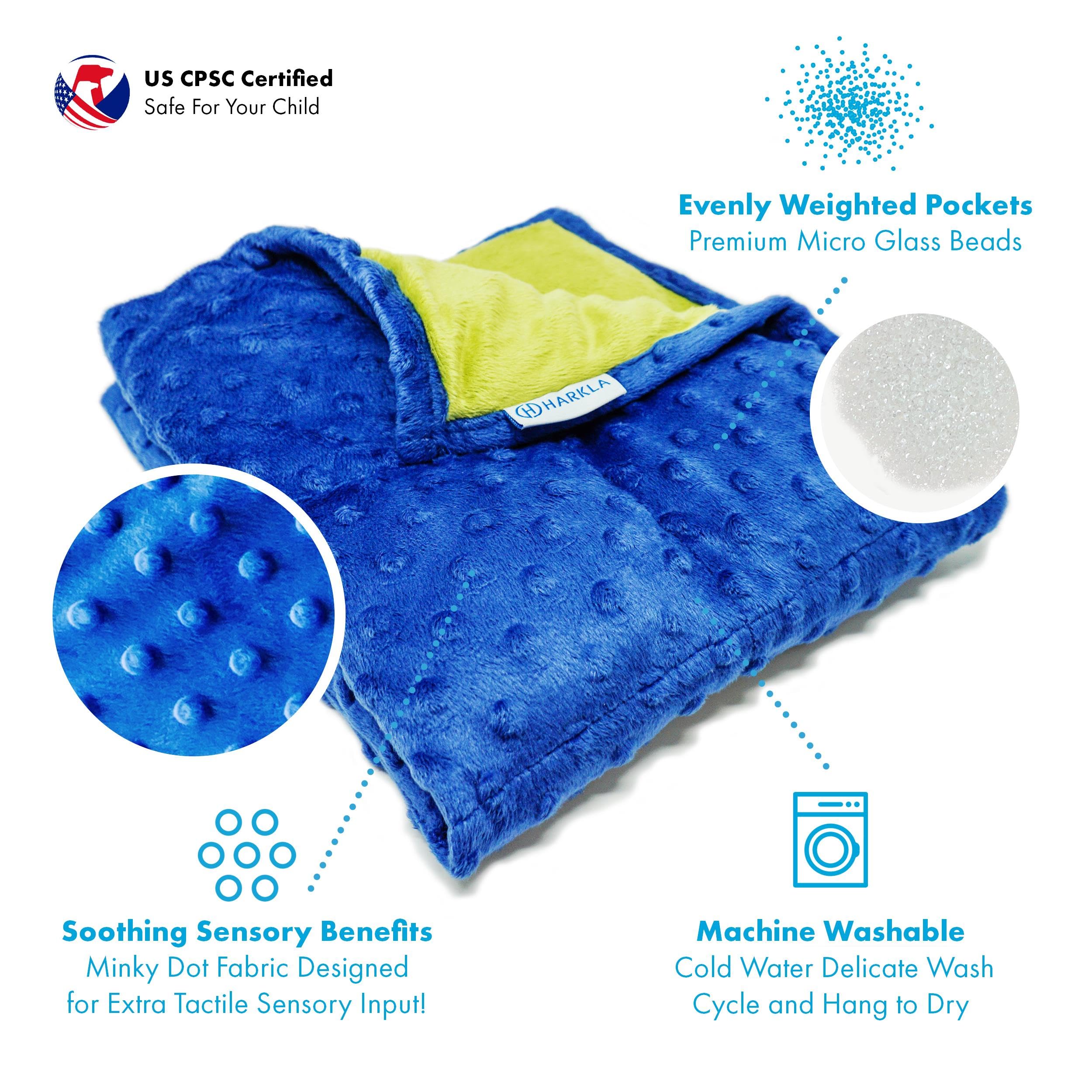 Harkla Lap Pad on a child’s lap supports focus during activities.