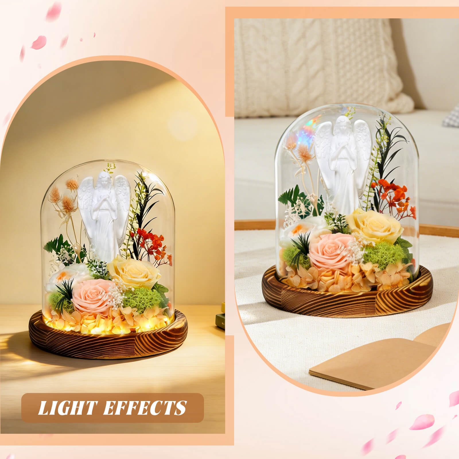 Harmolia handmade preserved roses, a long-lasting decorative keepsake.