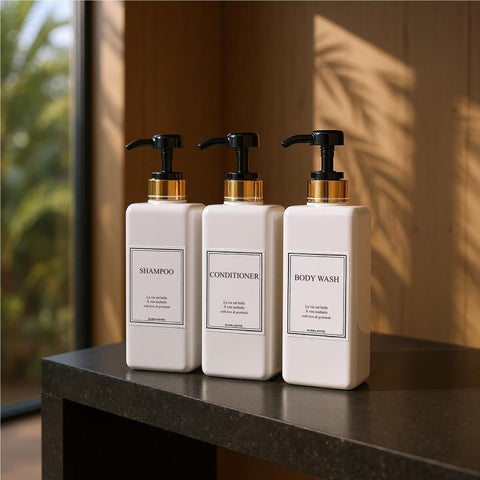 Harra Home 27oz capacity ensures fewer refills in busy family bathrooms.