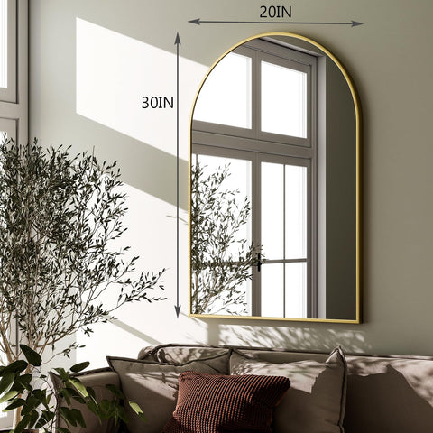 HARRITPURE entryway mirror creates a welcoming, organized space.