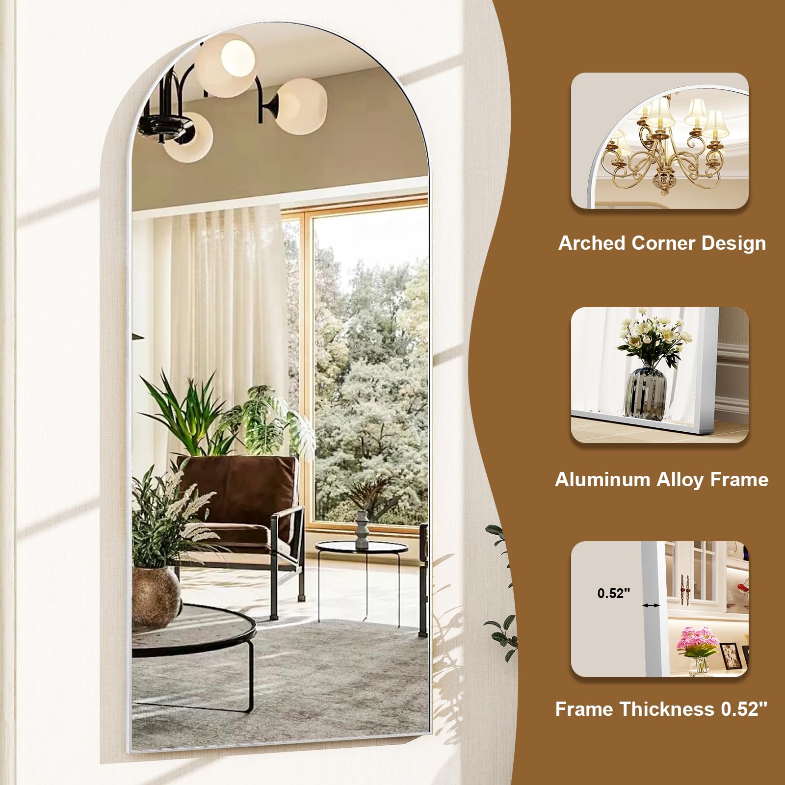 HARRITPURE explosion-proof glass offers safe, clear reflections.
