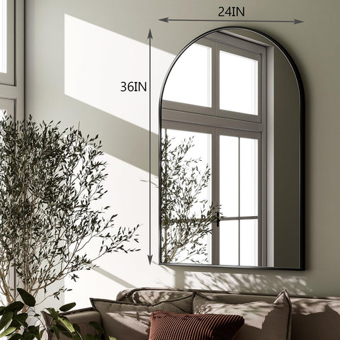 HARRITPURE 24x36 mirror adds a bold focal point for living rooms