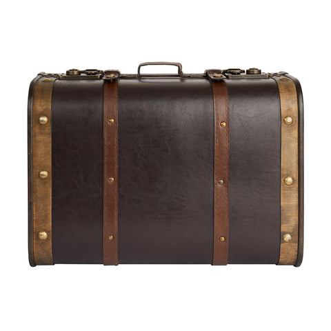 Harry Potter Hogwarts trunk sturdy carry handle, easy to move for room decor.