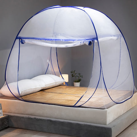HARWAVE mosquito net bed folded to 12 inches for travel use