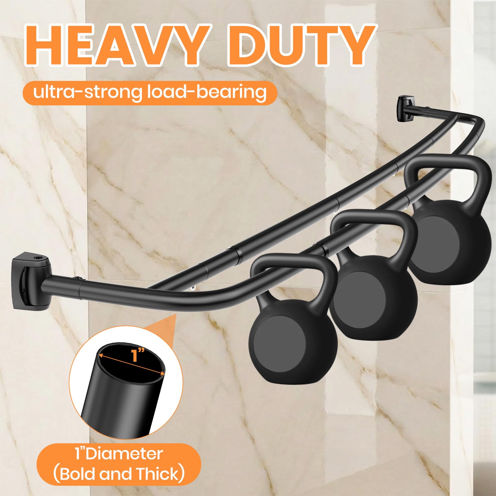 Haryaers drill installation ensures a secure, permanent wall mount.