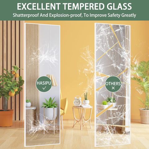 Hasipu tempered-glass aluminum-frame design for durable daily use.