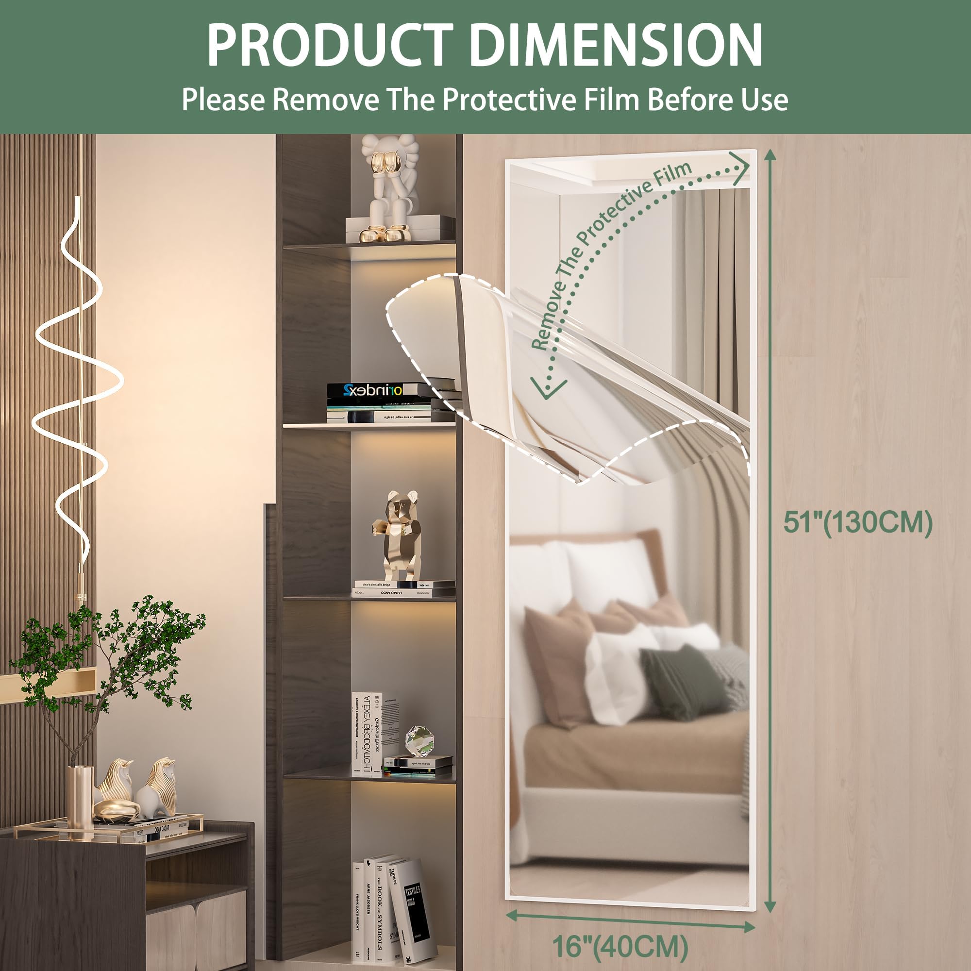 Hasipu wall or door mounting with included hardware.