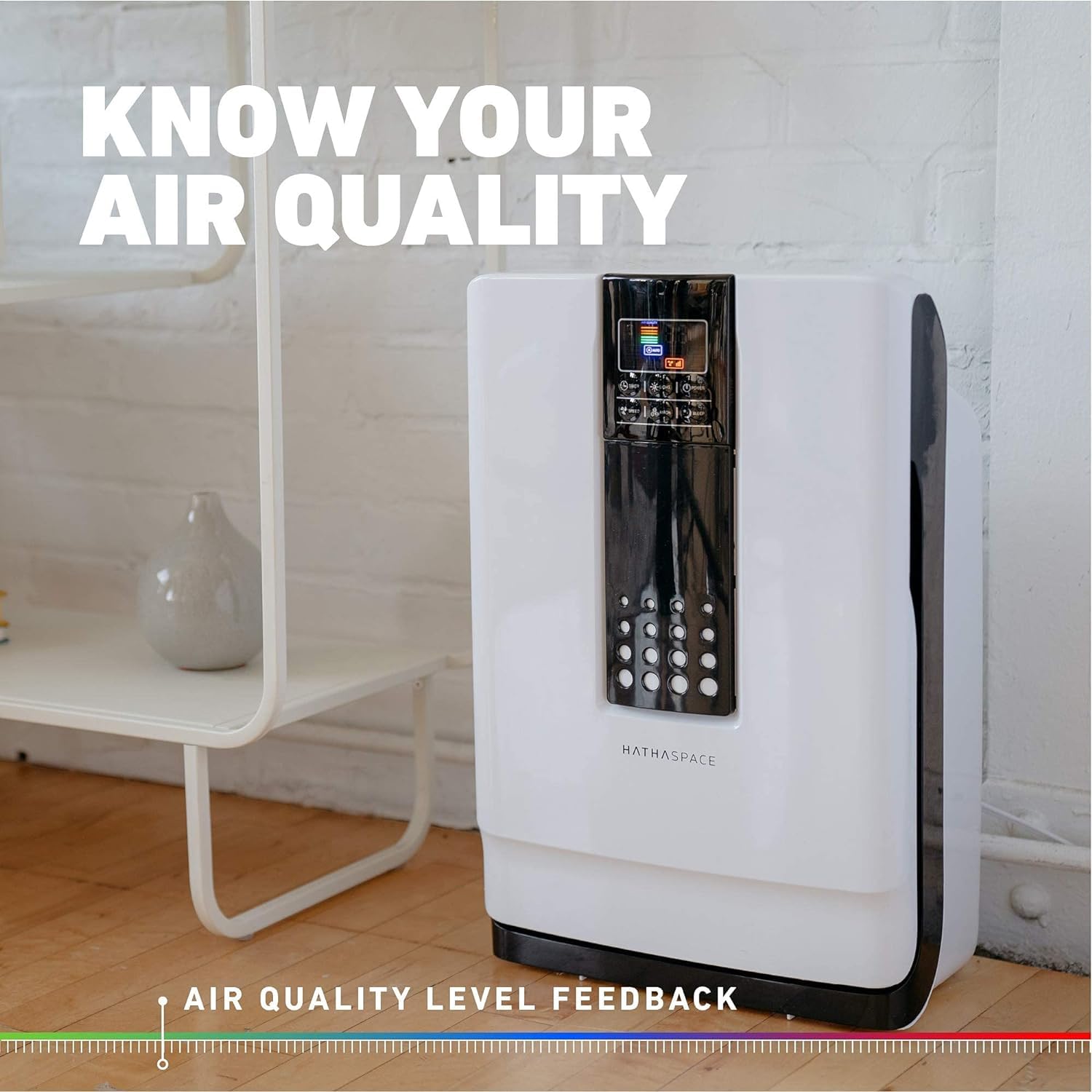 HATHASPACE HSP001 unit operating quietly for bedrooms and living spaces